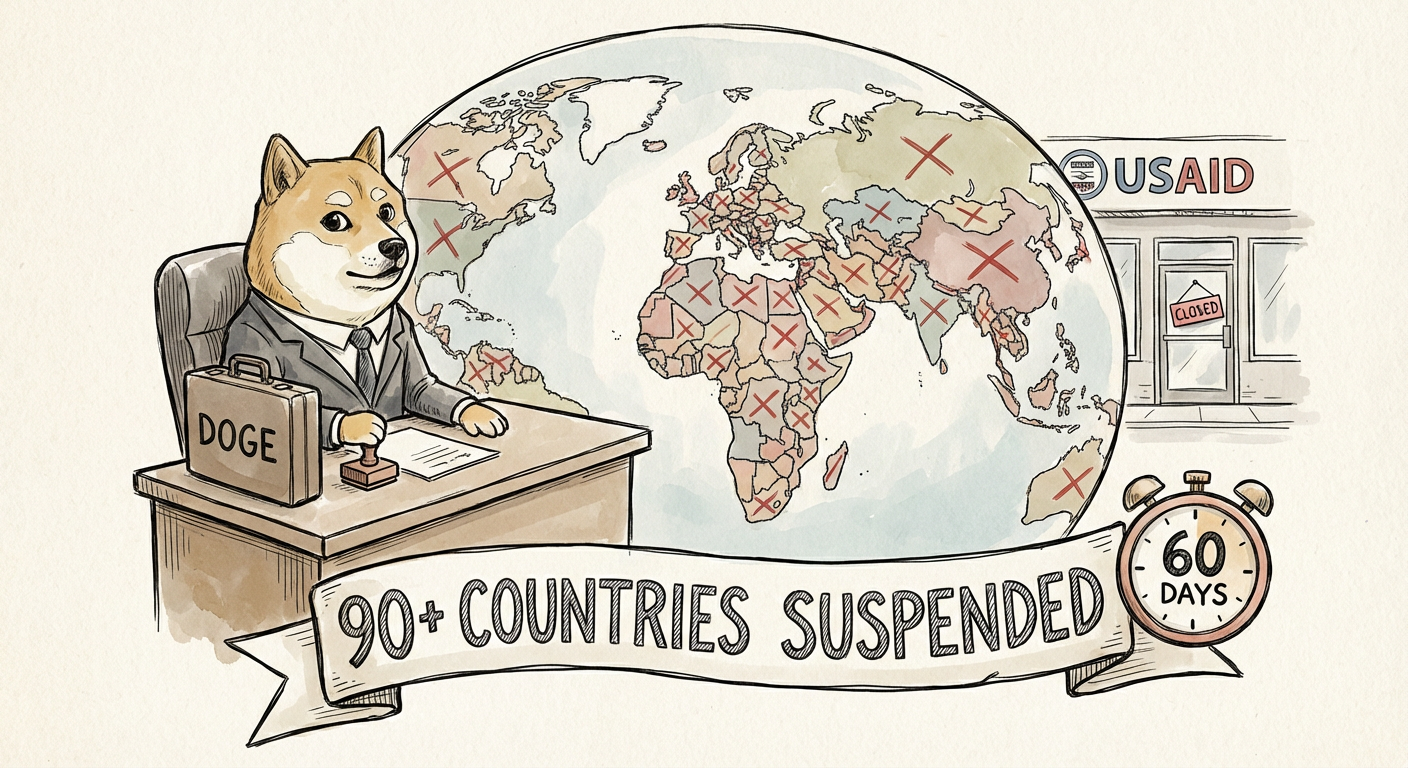 Illustration for DOGE's First Year: Measuring Elon Musk's Department of Government Efficiency Against Its Own Promises