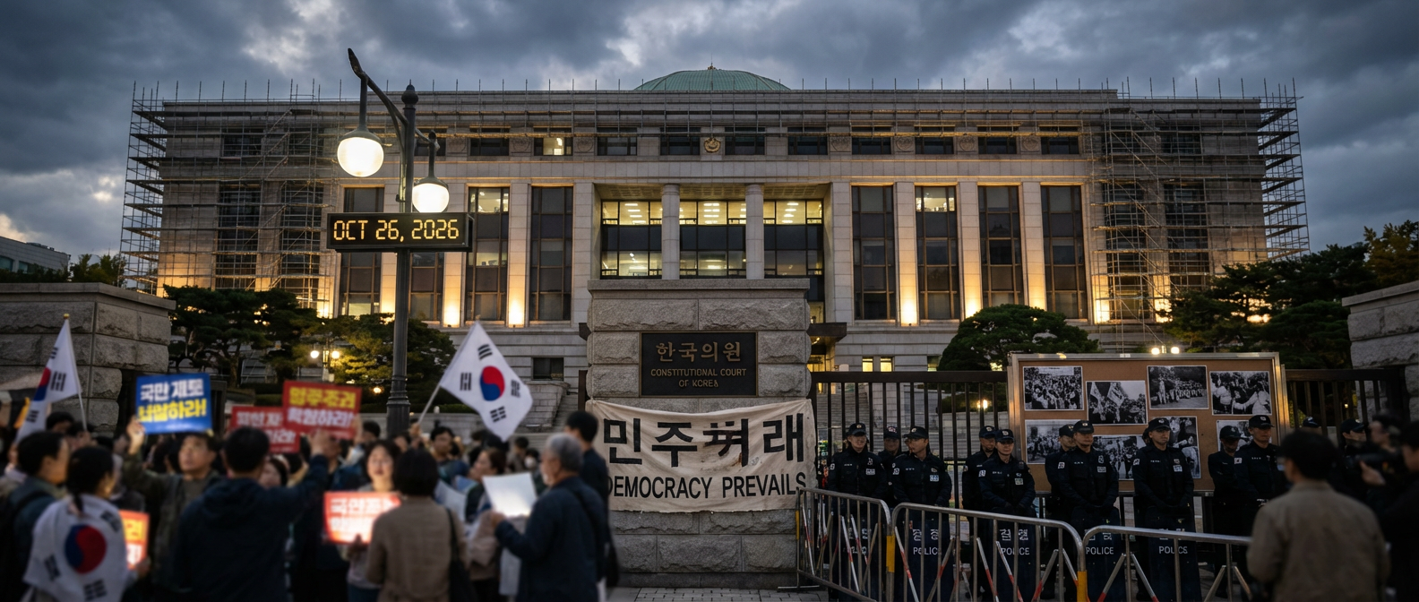 South Korea's Constitutional Court Crisis: How Democratic Institutions Weathered the 2024-2026 Martial Law Precedent